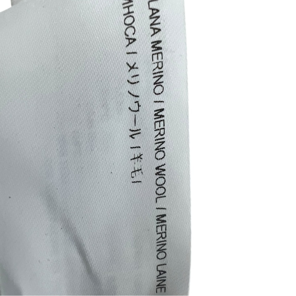 Adolfo Dominguez White Merino Wool Scarf NWT - Picture 5 of 16